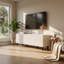 Meuble télé 3D blanc 59,3 po Pafos-1859054965