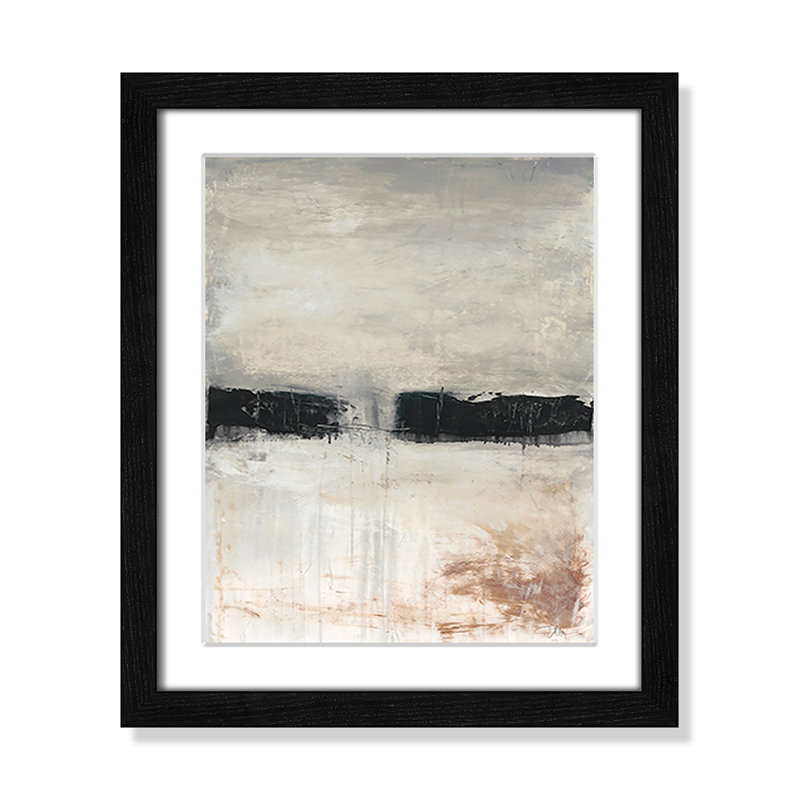 «Autumn in the Dark Forest» par - Print, Cadre noir, H 15 po x l 13 po x P 0,75 po