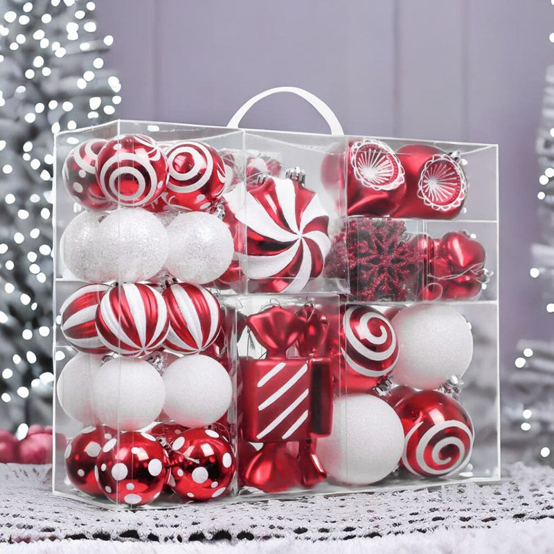 Ensemble de 108 boules de Noël