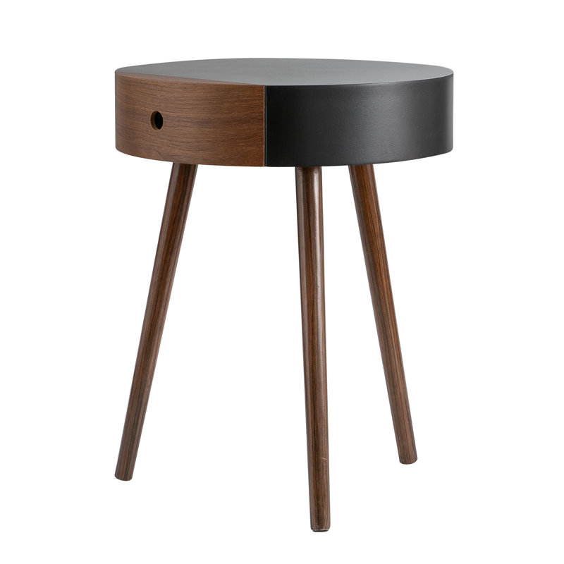 Whiteley End Table, Black