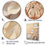 Minimalisme dahlia beige sur toile-1147067906-1147067904