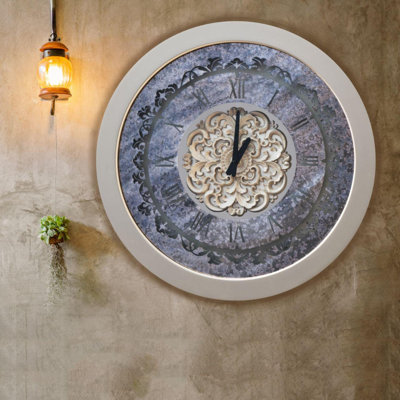 Alaiah Wood Wall Clock