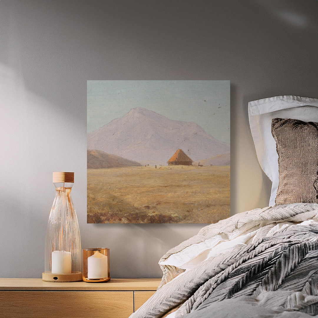 Mountain Landscape Canvas Wall Art, Farmhouse Decor, Gallery Wrapped, Ready to Hang, Archival Quality, Rustic Home Decor, Statement Piece
