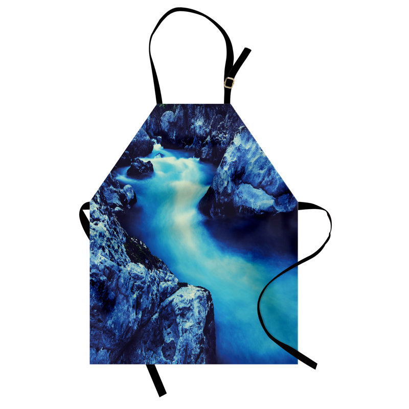 No Pattern Bib Apron