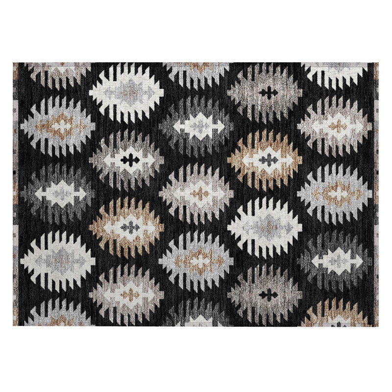 Tapis Chayden avec envers antidérapant, Rectangle 1 pi 8 po x 2 pi 6 po