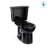 TOTO® Drake® Transitional Two-Piece Round 1.28 GPF Universal Height TORNADO FLUSH® Toilet, Ebony-61220797
