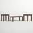 Azareth 3 - Piece Solid Wood Living Room Table Set
