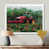 White Single Picture Framed
