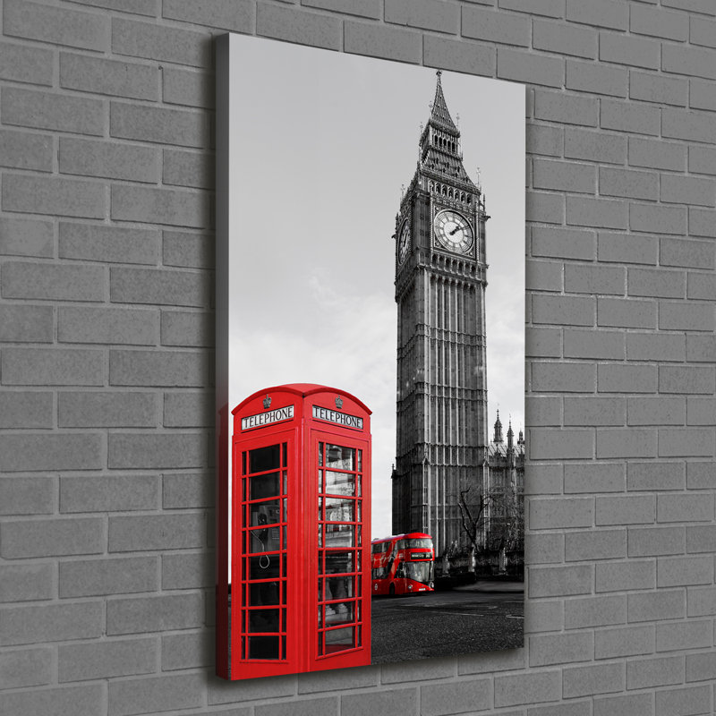Big Ben London - Wrapped Canvas Print