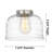 Glass Semi Flush Mount-25611922