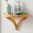 Cambria Half-circle Rattan Bracket Shelf-109425080