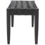 Kaveona Woven Leather Bench
