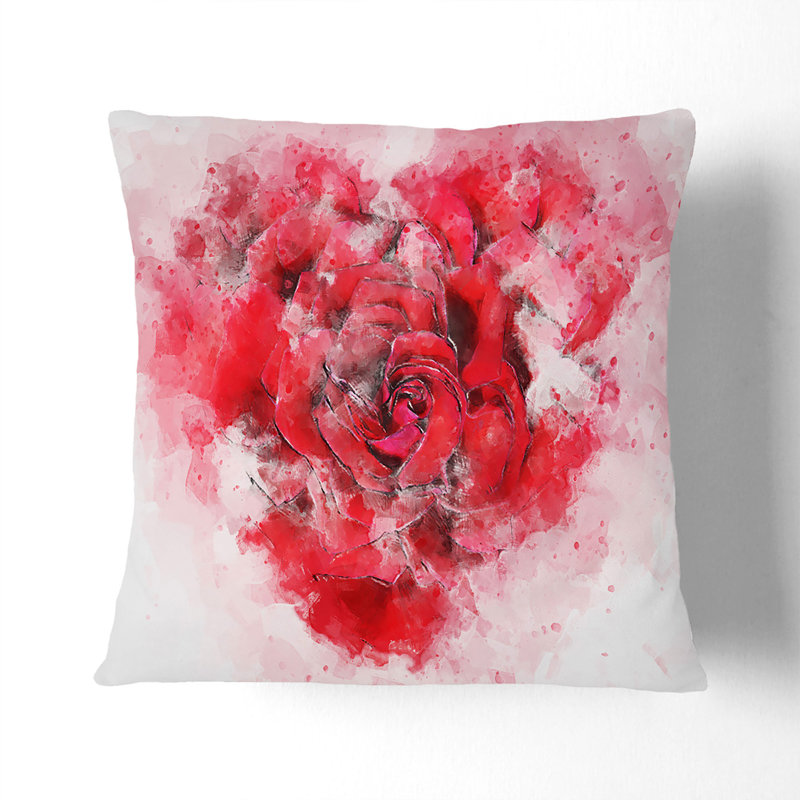 Square Throw Cushion, Black, 55cm H x 55cm W x 20cm D