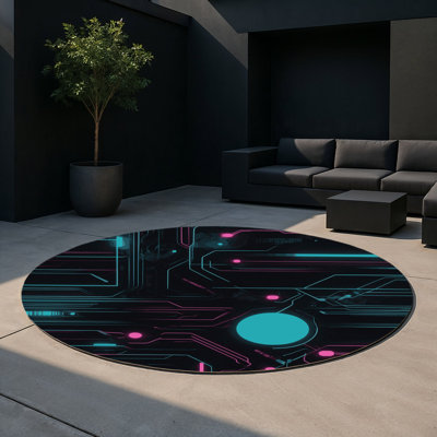Tapis intérieur et extérieur Velocity Glow