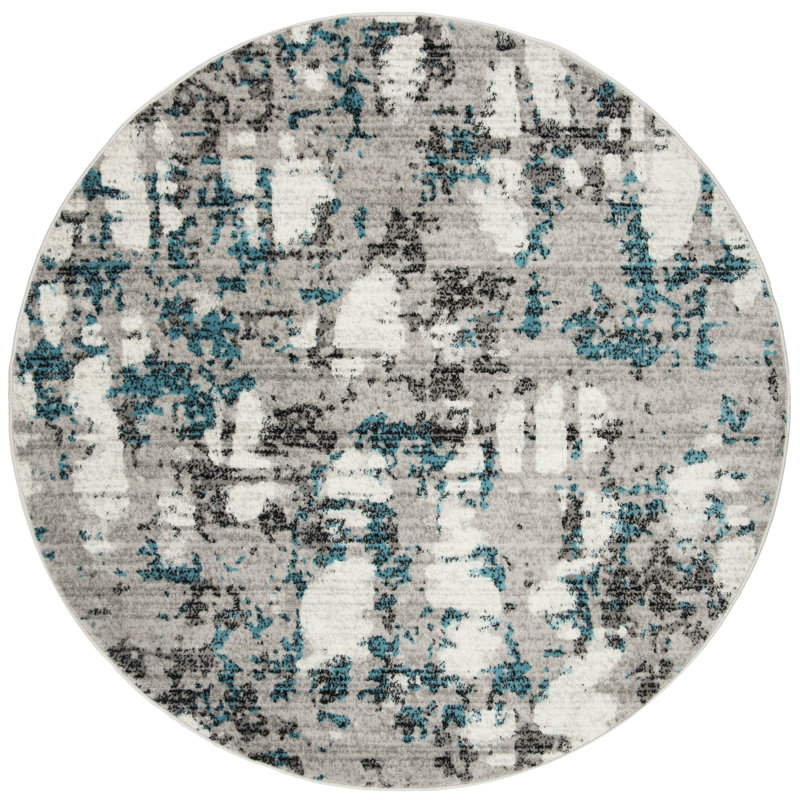 Strasser Performance Abstract Rug, Round 10'