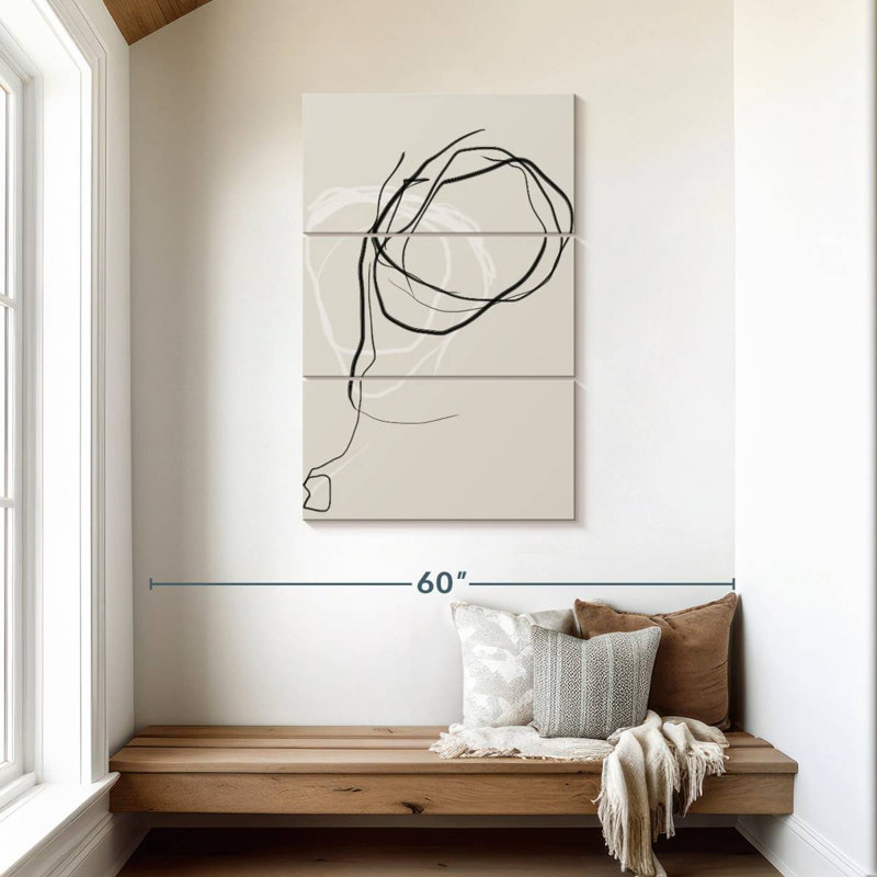 Threaded III, 45" H x 28" W