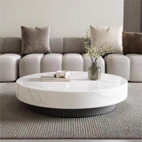 Premium round marble coffee table