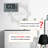 Auto Set Digital Wall Clock Battery Operated, Desk Clocks With Temperature, Humidity And Date, Large Display Digital Calendar Alarm Clock-1686756859
