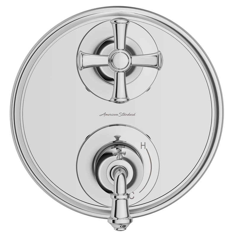 Garniture de douche Delancey, Chrome poli