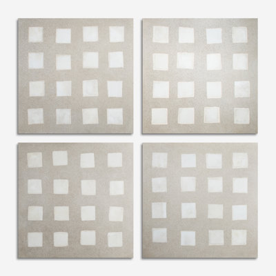 Bariazzo Deco 35x35 Semi-Polished Concrete Look Porcelain Tile