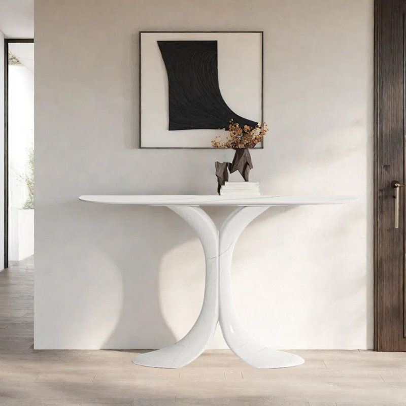 Burgad, White, 33.5" H x 59.1" W x 11.8" D