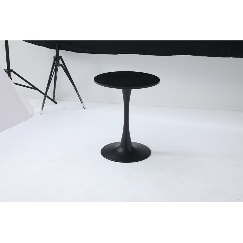 Table de salle à manger ronde noire