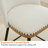 Swivel Upholstered 26" Counter Stools With Wood Trim-1170047057