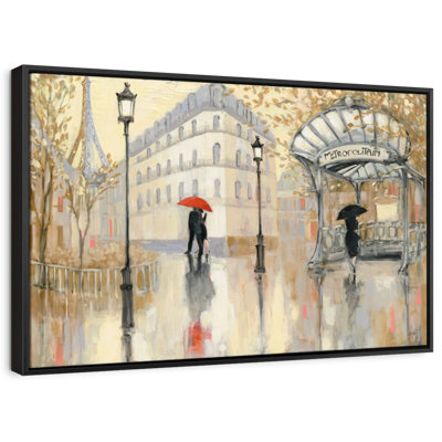 " To The Metro Canvas Print "