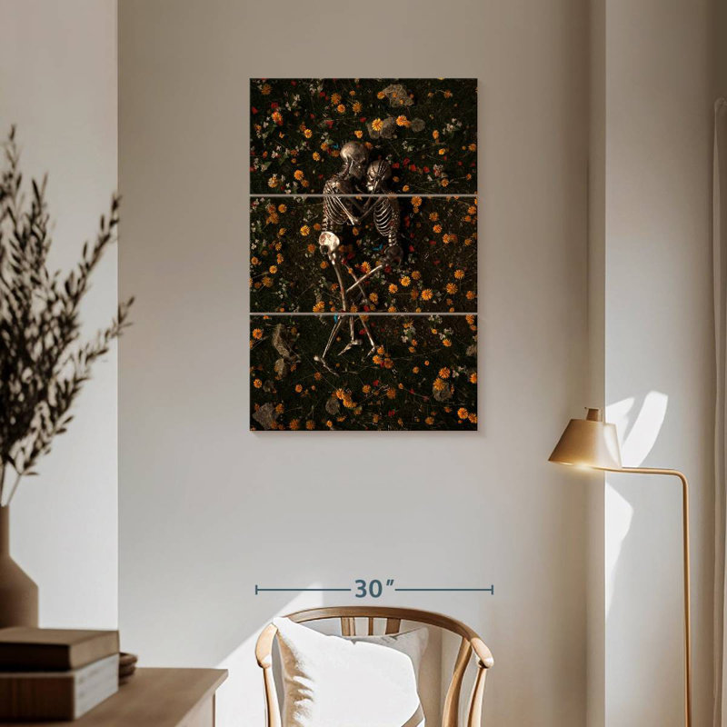 Kelan Memento Mori II, 57" H x 36" W