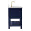 Ensemble de meuble-lavabo simple 42 po Pelaghia-57367856
