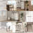 44.3"Farmhouse Sideboard Cabinet with Storage-1232247937