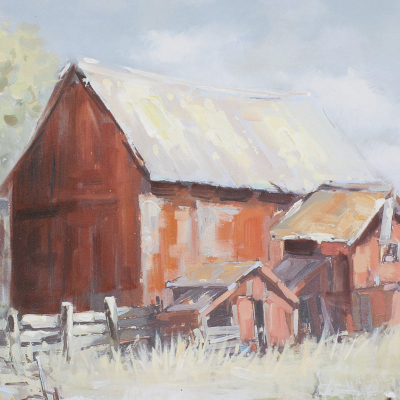 Art mural encadré Modern Farmhouse