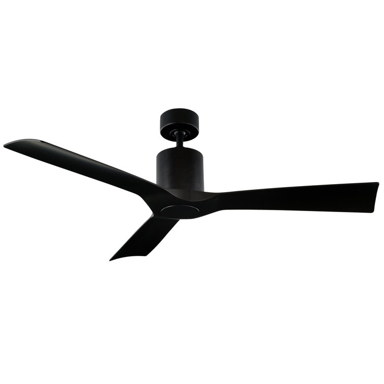 54" Aviator 3 - Blade Outdoor/Indoor Smart Propeller Ceiling Fan with Wall Control, Works With Alexa and iOS or Android App