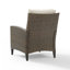 Chaise de terrasse avec coussin Almaguer Furniture