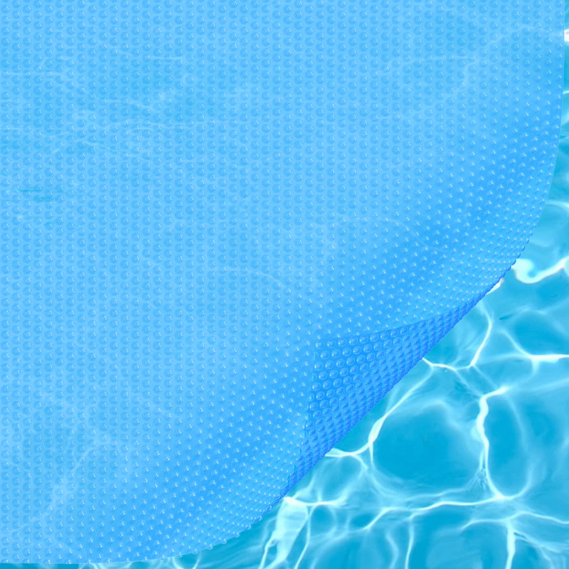 VEVOR Solar Pool Cover, Rectangle Solar Blanket for Pools, 1" H x 384" W x 192" D