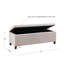 Banc de rangement capitonné à fermeture douce-570270962