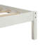 Base de lit plateforme avec tête de lit, support à lattes de bois, aucun sommier requis-339806958-339806959