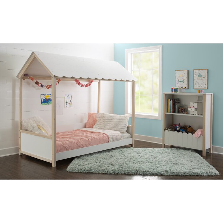 Hursey Toddler Platforms Bed and Memory Foam Mattress Viv + Rae