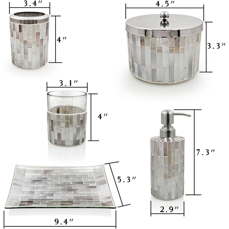 Bathroom Accessory Set
