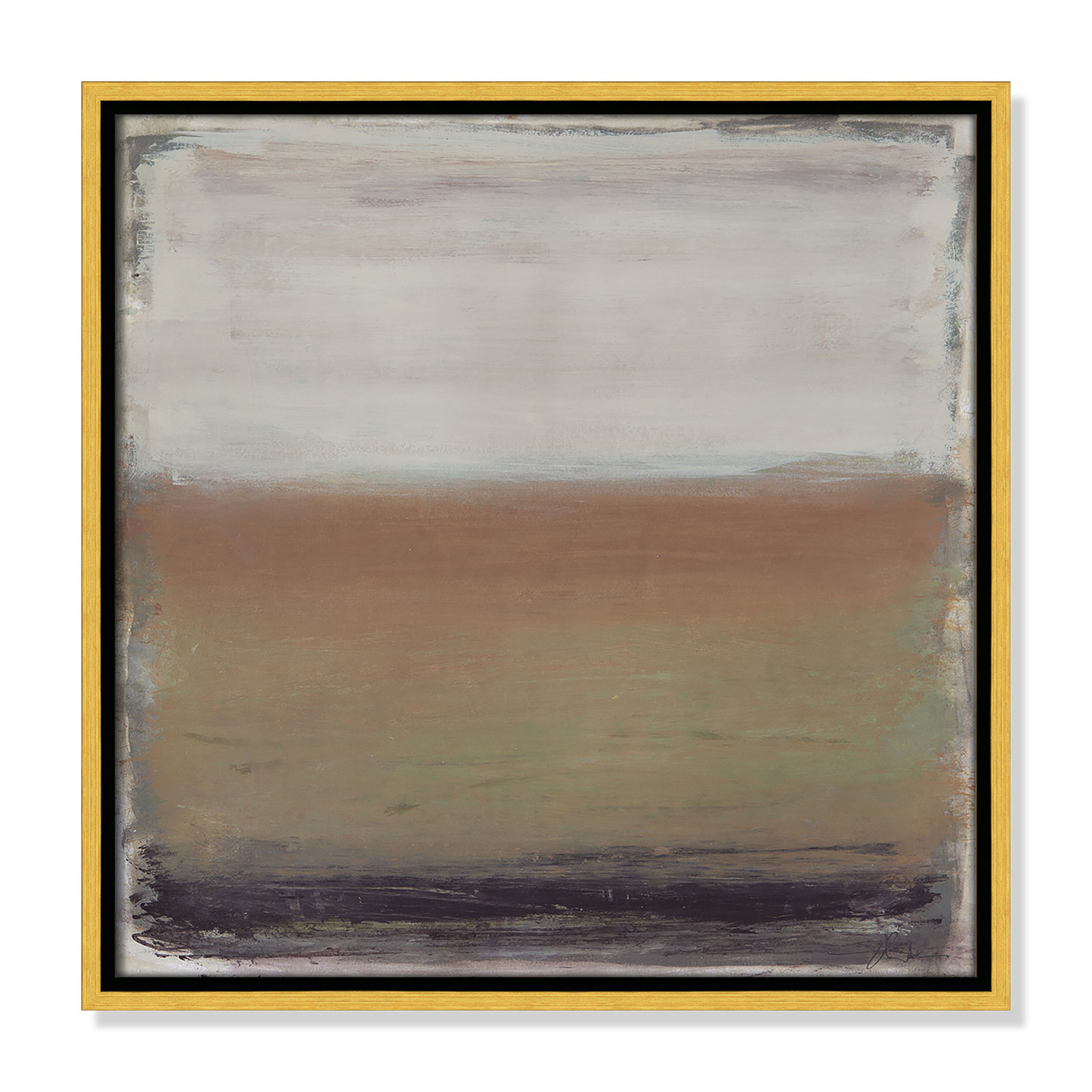 Alana "Arizona" Print by Filippo Ioco, 17.5" H x 17.5" W, Gold
