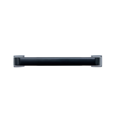 Utopia Alley Bergen Pull Handle - Decorative Cabinet Drop Pull Handles For Cabinets And Drawers - Vintage Cabinet Hardware With Hand Finished Matt Black - Metal Drawer Pull Handle, 3.75" Center To Center (Set Of 5)