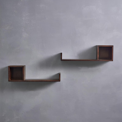 Solid Wood Floating Wall Shelf