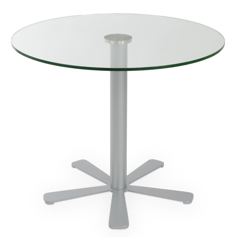 Table de salle à manger à piédestal Daisy, 31,5 po x 31,5 po