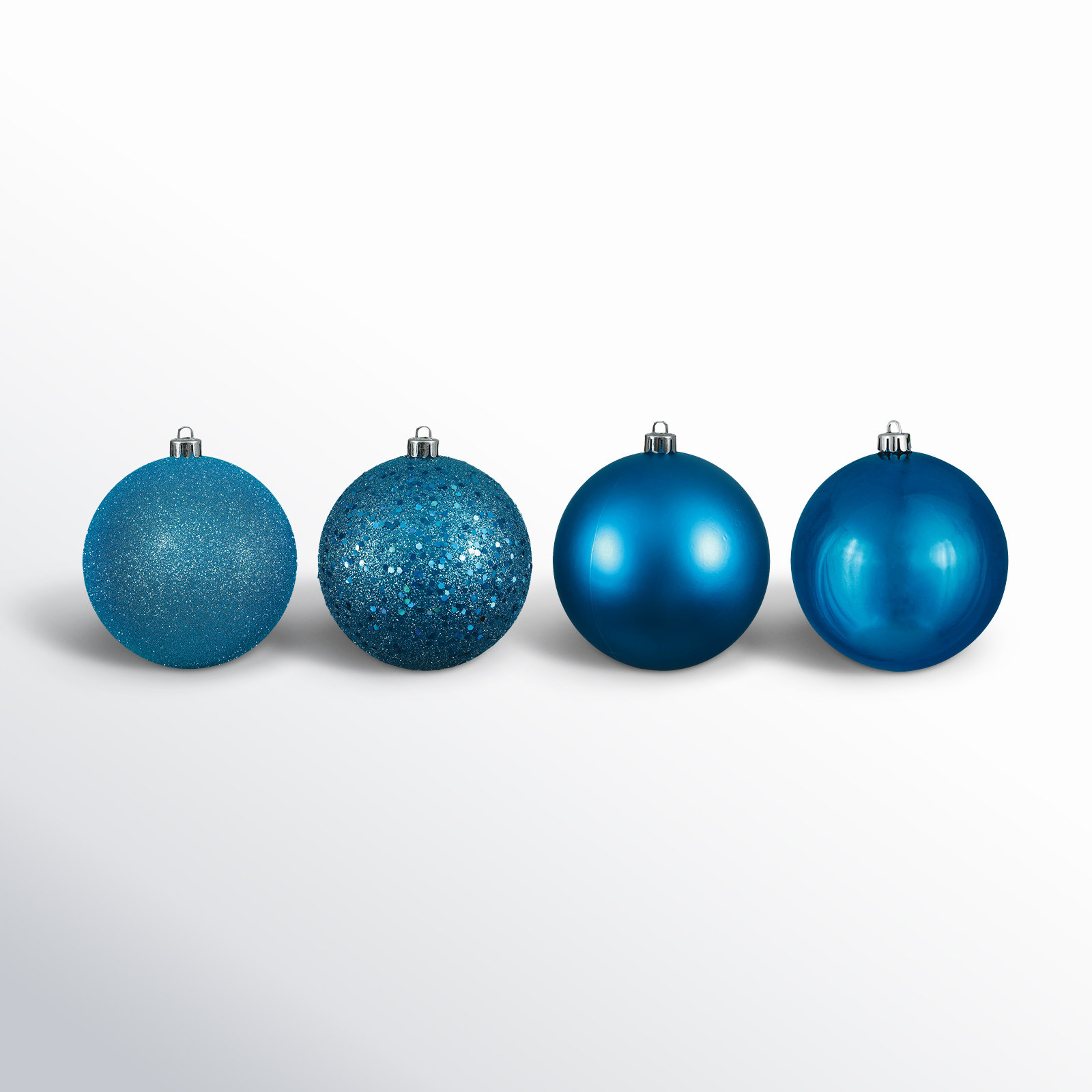 The Holiday Aisle® 4" Bauble, Turquoise