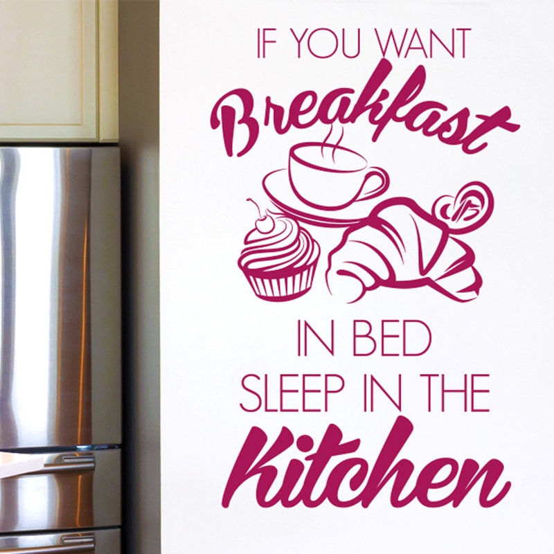 Food & Beverage Non-Wall Damaging Wall Decal, Violet