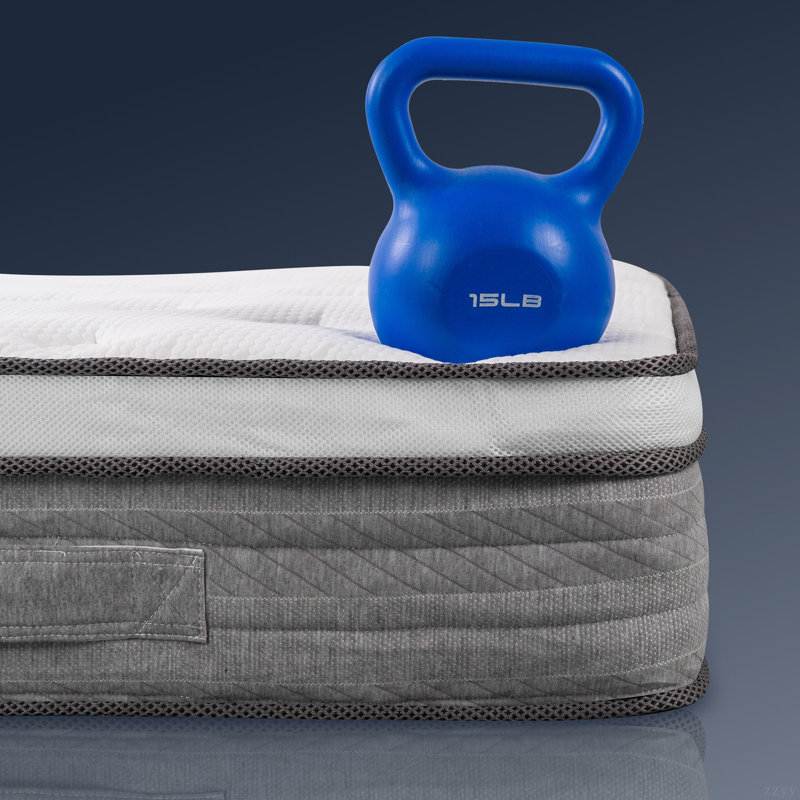 Matelas hybride à ressorts ensachés 10 po, Grand lit