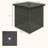 Outdoor Patio Coffee Table,Wicker Side Table