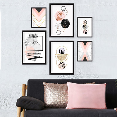 Anonymous 6 Piece Single Picture Frame Wall Art Set