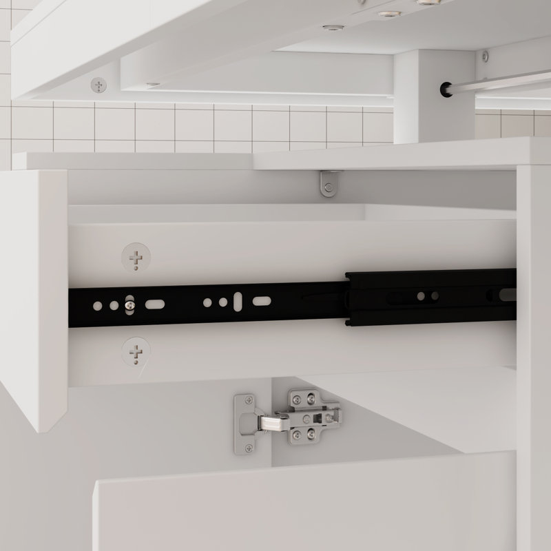 Britinee Wood Kitchen Island