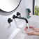 Wall Mounted Optional 2-handle Bathroom Faucet